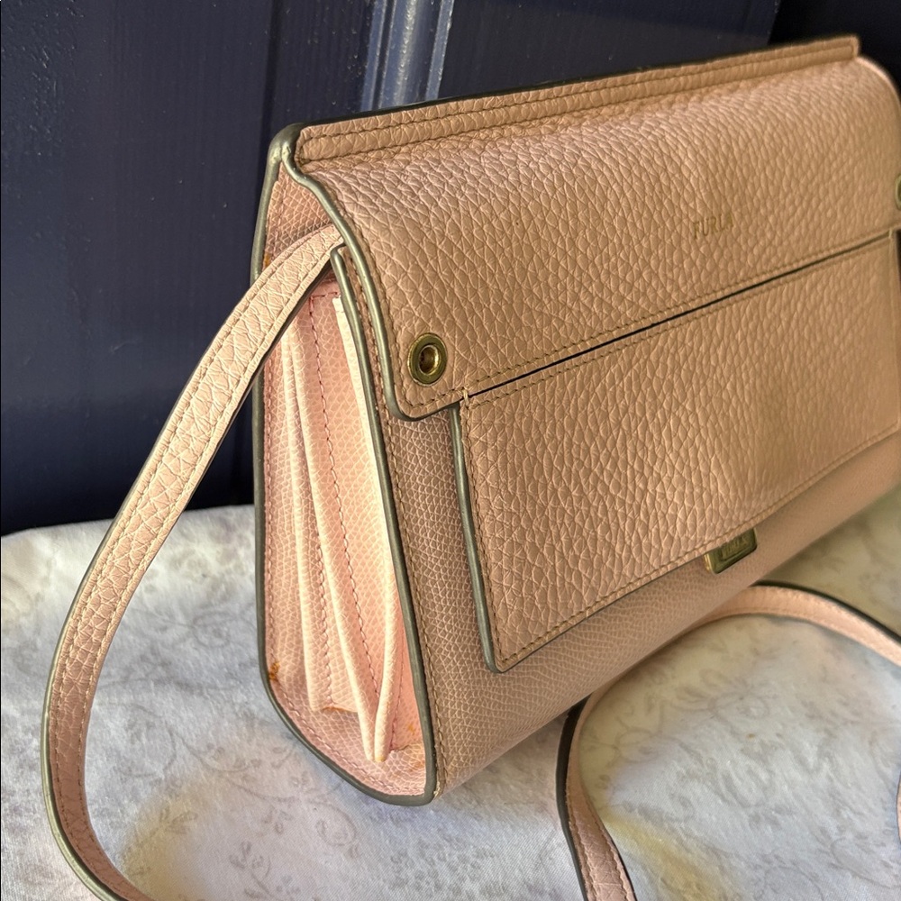 Furla Pink Crossbody Bag - Brand New with Furla paperwork. - Picture 3 of 9
